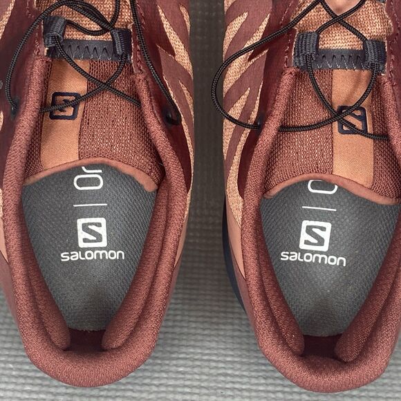 Salomon Sense Ride 4 Women's Size 9 Trail Running Shoes Salmon Ortholite Footbed - Picture 10 of 11